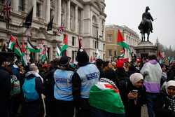 BRITAIN PROTEST ISRAEL PALESTINIANS CONFLICT