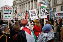 BRITAIN PROTEST ISRAEL PALESTINIANS CONFLICT