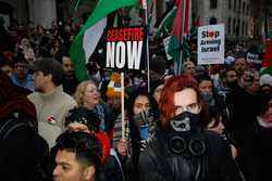 BRITAIN PROTEST ISRAEL PALESTINIANS CONFLICT