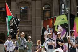 AUSTRALIA PRO PALESTINIAN DEMONSTRATION