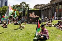 AUSTRALIA PRO PALESTINIAN DEMONSTRATION