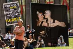 AUSTRALIA PRO PALESTINIAN DEMONSTRATION