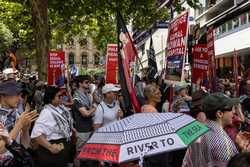 AUSTRALIA PRO PALESTINIAN DEMONSTRATION