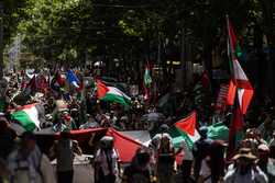 AUSTRALIA PRO PALESTINIAN DEMONSTRATION