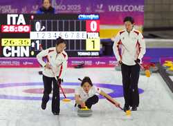 SPITALYTURINFISUTORINO 2025CURLINGWOMENROUND ROBIN SESSIONCHN VS ITA