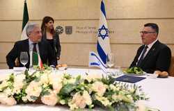 MIDEAST ISRAEL ITALY DIPLOMACY