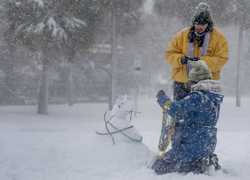 USA WEATHER NEW ORLEANS SNOW