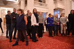 BUCURESTI - SENAT - PROTEST ANGAJATI