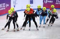 SPITALYTURINFISU TORINO 2025SHORT TRACK SPEED SKATINGMIXED TEAM RELAYFINALS