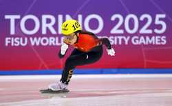 SPITALYTURINFISU TORINO 2025SHORT TRACK SPEED SKATINGWOMEN500MFINALS