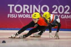 SPITALYTURINFISU TORINO 2025SHORT TRACK SPEED SKATINGMEN500MFINALS