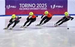 SPITALYTURINFISU TORINO 2025SHORT TRACK SPEED SKATINGMEN500MFINALS