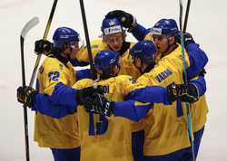 SPITALYTURINFISU TORINO 2025ICE HOCKEYMENBRONZE MEDAL GAMEUKRAINE VS USA