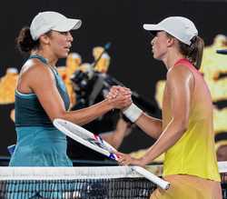 SPAUSTRALIAMELBOURNETENNISAUSTRALIAN OPENWOMENS SINGLESSEMIFINALS