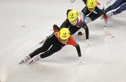 SPITALYTURINFISUTORINO 2025SHORT TRACK SPEED SKATINGWOMENS 3000M RELAY