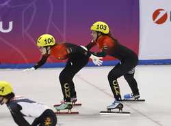 SPITALYTURINFISUTORINO 2025SHORT TRACK SPEED SKATINGWOMENS 3000M RELAY