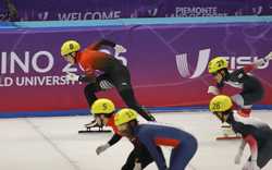 SPITALYTURINFISUTORINO 2025SHORT TRACK SPEED SKATINGMENS 5000M RELAY