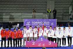 SPITALYTURINFISUTORINO 2025SHORT TRACK SPEED SKATINGMENS 5000M RELAY