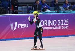 SPITALYTURINFISUTORINO 2025SHORT TRACK SPEED SKATINGWOMENS 3000M RELAY