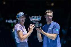 SPAUSTRALIAMELBOURNETENNISAUSTRALIAN OPENMIXED DOUBLESFINALS