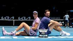 SPAUSTRALIAMELBOURNETENNISAUSTRALIAN OPENMIXED DOUBLESFINALS