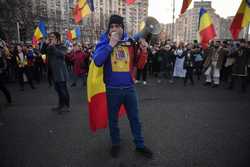 BUCURESTI - PROTEST - PIATA VICTORIEI