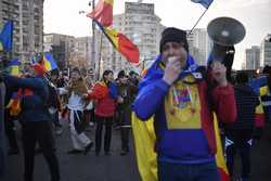 BUCURESTI - PROTEST - PIATA VICTORIEI