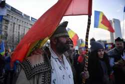 BUCURESTI - PROTEST - PIATA VICTORIEI