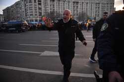 BUCURESTI - PROTEST - PIATA VICTORIEI