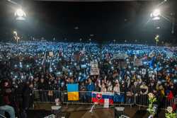 SLOVAKIA PROTEST