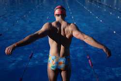 BRITAIN PHOTO SET COLD WATER SWIMMING