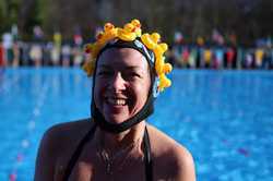 BRITAIN PHOTO SET COLD WATER SWIMMING