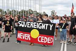 AUSTRALIA PROTEST