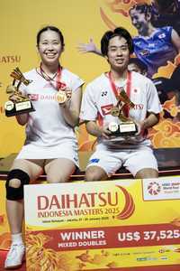 SPINDONESIAJAKARTABADMINTONINDONESIA MASTERSMIXED DOUBLESFINALS