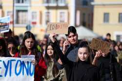 GREECE PROTEST