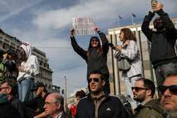 GREECE PROTEST