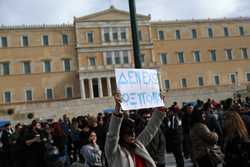 GREECE PROTEST