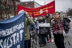 DENMARK USA PROTEST