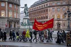 DENMARK USA PROTEST