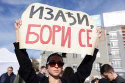 SERBIA PROTEST