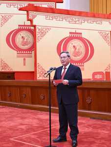 CHINABEIJINGCPC CENTRAL COMMITTEESTATE COUNCILSPRING FESTIVALRECEPTION CN