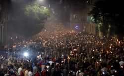 CUBA TORCH MARCH