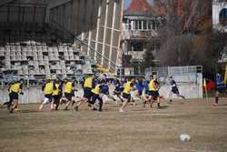 BUCURESTI - ANTRENAMENT - ECHIPA NATIONALA DE RUGBY