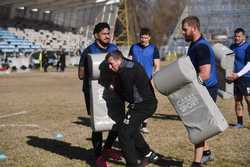 BUCURESTI - ANTRENAMENT - ECHIPA NATIONALA DE RUGBY