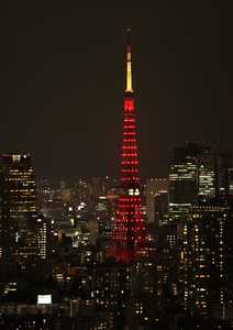 JAPANTOKYO TOWERCHINESE NEW YEARILLUMINATION