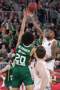 SPSLOVENIALJUBLJANABASKETBALLBKT EUROCUP REGULAR SEASONCEDEVITA OLIMPIJA VS VALENCIA BASKET