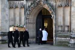 BRITAIN POLITICS FUNERAL