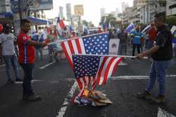 PANAMA USA PROTEST