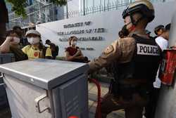 THAILAND MYANMAR PROTEST