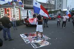 PANAMA USA PROTEST